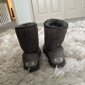 UGG Gray Suede Boots